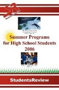 Summer Programs for High School Students