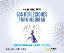 Calendario 2018 : 365 reflexiones para mejorar