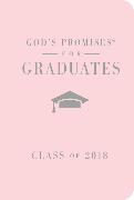 God's Promises for Graduates: Class of 2018 - Pink NKJV