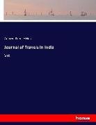 Journal of Travels In India