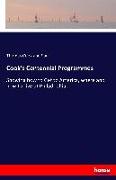 Cook's Centennial Programmes
