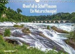 Rheinfall in Schaffhausen - Ein Naturschauspiel (Wandkalender 2018 DIN A4 quer)