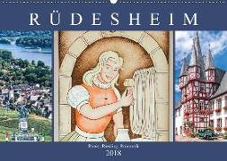 Rüdesheim - Rhein, Riesling, Romantik (Wandkalender 2018 DIN A2 quer)