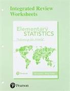 Worksheets for Elementary Statistics: Picturing the World with Integrated Review