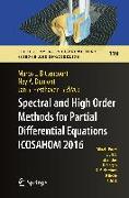 Spectral and High Order Methods for Partial Differential Equations ICOSAHOM 2016