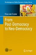 From Postdemocracy to Neo-Democracy