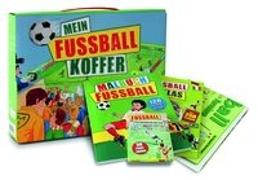 Mein Fußballkoffer: Stickeratlas - 30 Trainingskarten - Poster - Malbuch