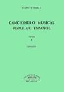 Cancionero musical popular español. Tomo I