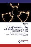 The difference of radon activities between cold and hot months in Iraq