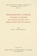 Don Manuel CAñete, Cronista Literario del Romanticismo y del Posromanticismo En España