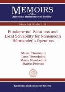 Fundamental Solutions and Local Solvability for Nonsmooth Hormander's Operators