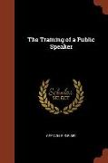 The Training of a Public Speaker