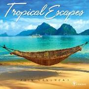 Tropical Escapes 2018 Mini Wall Calendar