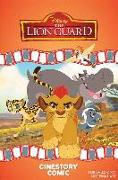Disney the Lion Guard: The Traveling Baboon Show Cinestory Comic