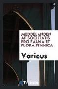Meddelanden AF Societatis Pro Fauna Et Flora Fennica