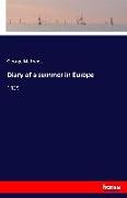 Diary of a summer in Europe