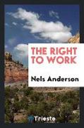 The right to work