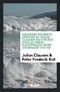 Memoirer Og Breve, Udgivne AF Julius Clausen Og P.Fr.Rist, XXIX AF Terkel Klevenfeldts, Reise-Journaler 1741-45