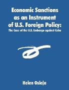 Economic Sanctions as an Instrument of U.S. Foreign Policy