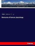 Elements of human physiology