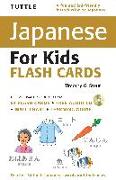 Tuttle Japanese for Kids Flash Cards Kit: [includes 64 Flash Cards, Audio CD, Wall Chart & Learning Guide] [With CD (Audio) and Wall]