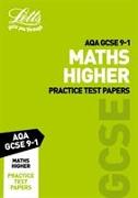 Letts GCSE 9-1 Revision Success - Aqa GCSE Maths Higher Practice Test Papers