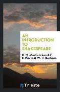 An Introduction to Shakespeare