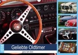 Geliebte Oldtimer, ganz nah dran (Wandkalender 2018 DIN A3 quer)