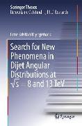 Search for New Phenomena in Dijet Angular Distributions at √s = 8 and 13 TeV