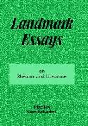 Landmark Essays on Rhetoric and Literature