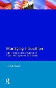 Managing Education