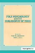 Folk Psychology and the Philosophy of Mind