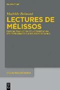Lectures de Mélissos