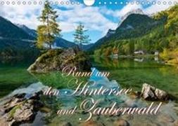 Rund um den Hintersee und Zauberwald (Wandkalender 2018 DIN A4 quer)