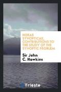 Horae Synopticae, Contributions to the Study of the Synoptic Problem