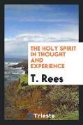 The Holy Spirit in thought and experience