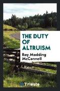 The Duty of Altruism