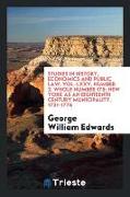 Studies in history, economics and public law, Vol. LXXV, Number 2, Whole number 178, New York as an eighteenth century municipality, 1731-1776