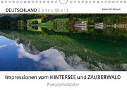 Impressionen vom HINTERSEE und ZAUBERWALD Panoramabilder (Wandkalender 2018 DIN A4 quer)