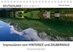 Impressionen vom HINTERSEE und ZAUBERWALD Panoramabilder (Tischkalender 2018 DIN A5 quer)