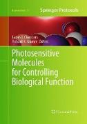 Photosensitive Molecules for Controlling Biological Function