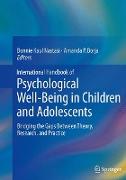 International Handbook of Psychological Well-Being in Children and Adolescents