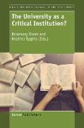 The University as a Critical Institution?