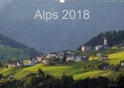 Alps 2018 (Wall Calendar 2018 DIN A3 Landscape)
