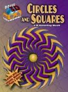 3-D Coloring Book - Circles and Squares