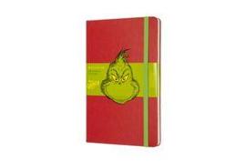 Moleskine Dr. Seuss The Grinch Limited Edition Red Large Ruled Notebook Hard