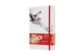 Moleskine Dr. Seuss The Grinch Limited Edition White Large Ruled Notebook Hard