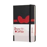 Moleskine Snow White Limited Edition Bow Pocket Ruled Notebook Hard