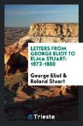 Letters from George Eliot to Elma Stuart