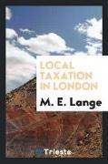 Local Taxation in London